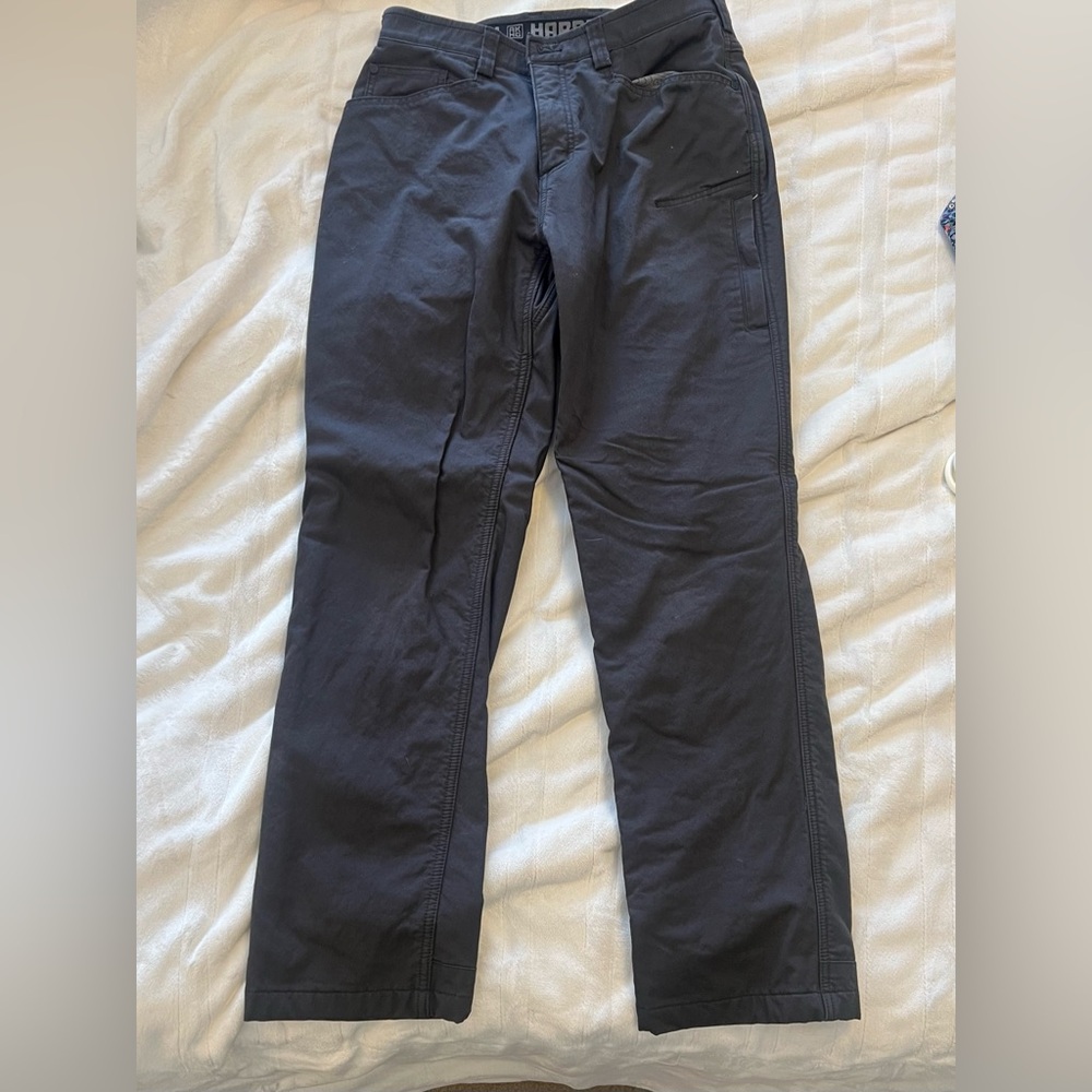Duluth AK Hard Gear Gray Fleece-Lined Pants - Picture 2 of 3
